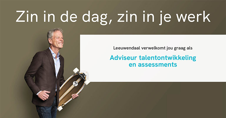 Adviseur talentontwikkeling en assessments